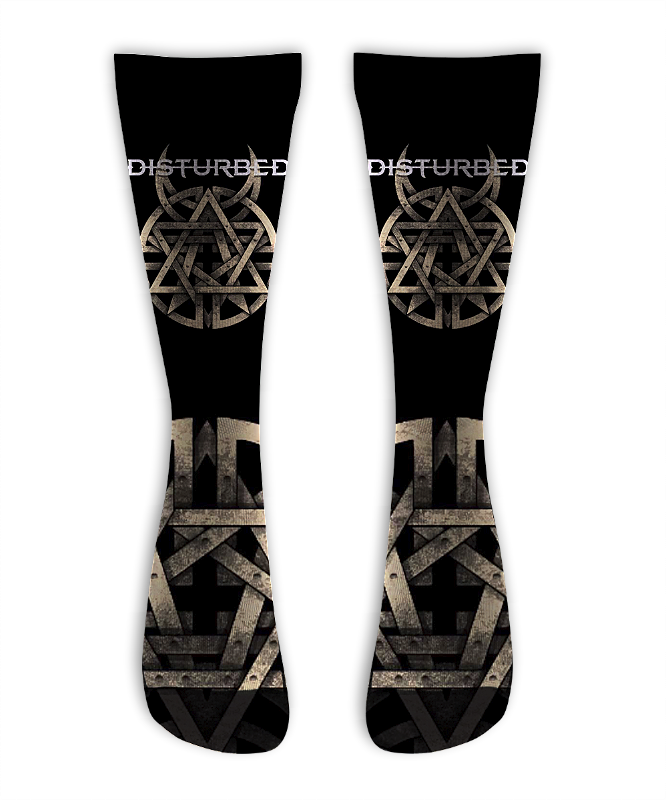 Meia  Cano Alto - Disturbed