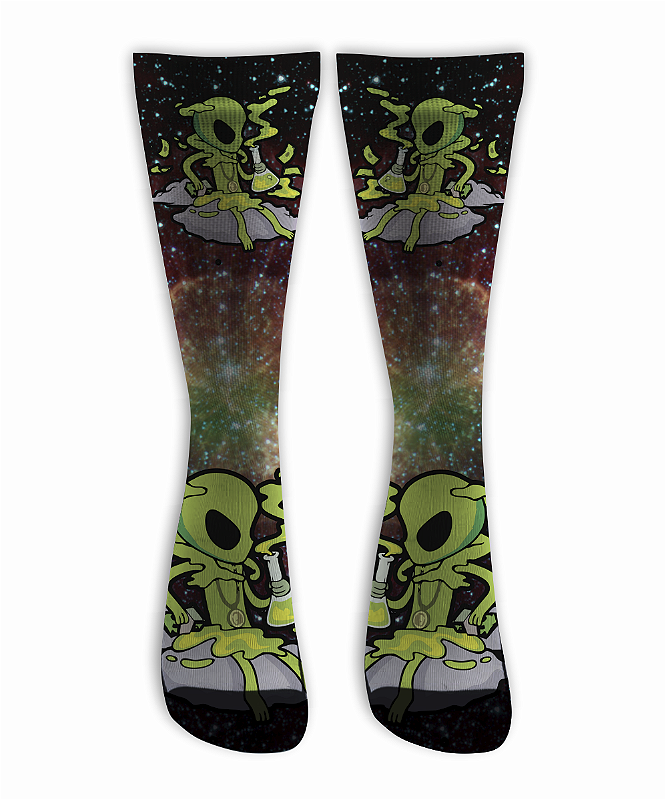 Meia Cano Alto - NEON nº 07