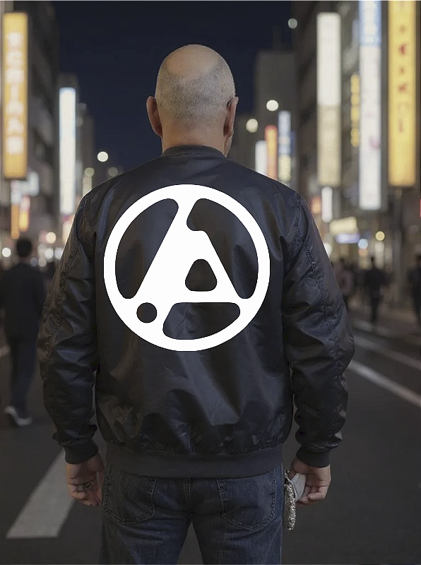 CORTA VENTO BOMBER PRETA LINKIN PARK