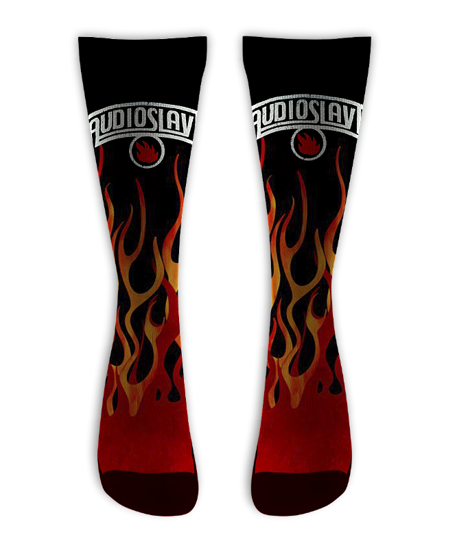 Meia Cano Alto - Audioslave - Flames