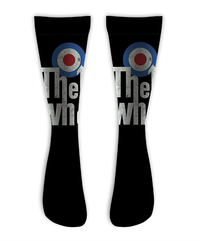 Meia Cano Alto - The Who - Long Black