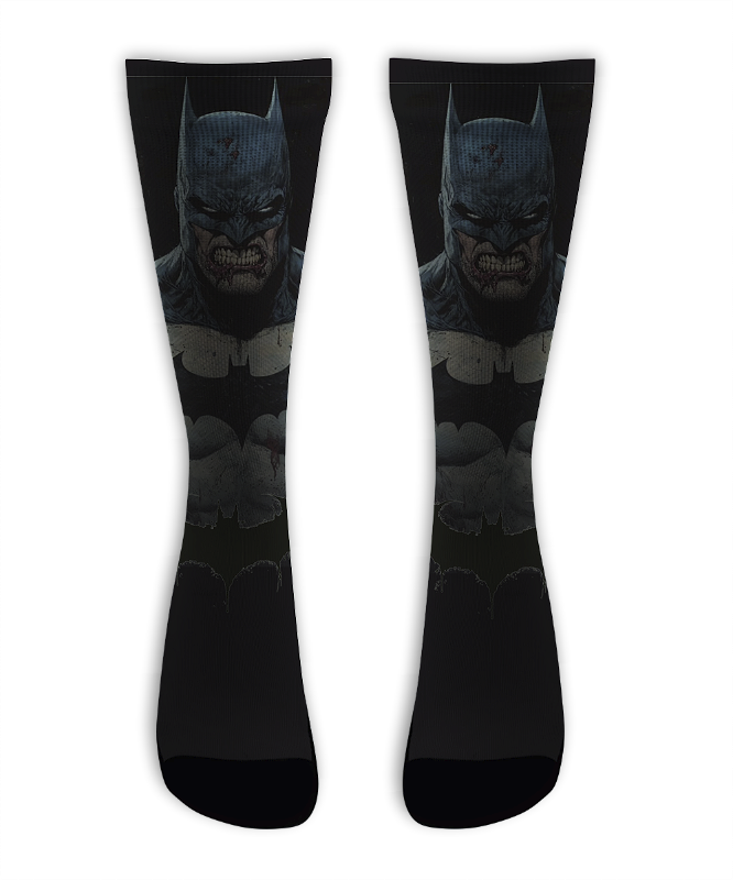 Meia Cano Alto - Batman HQ
