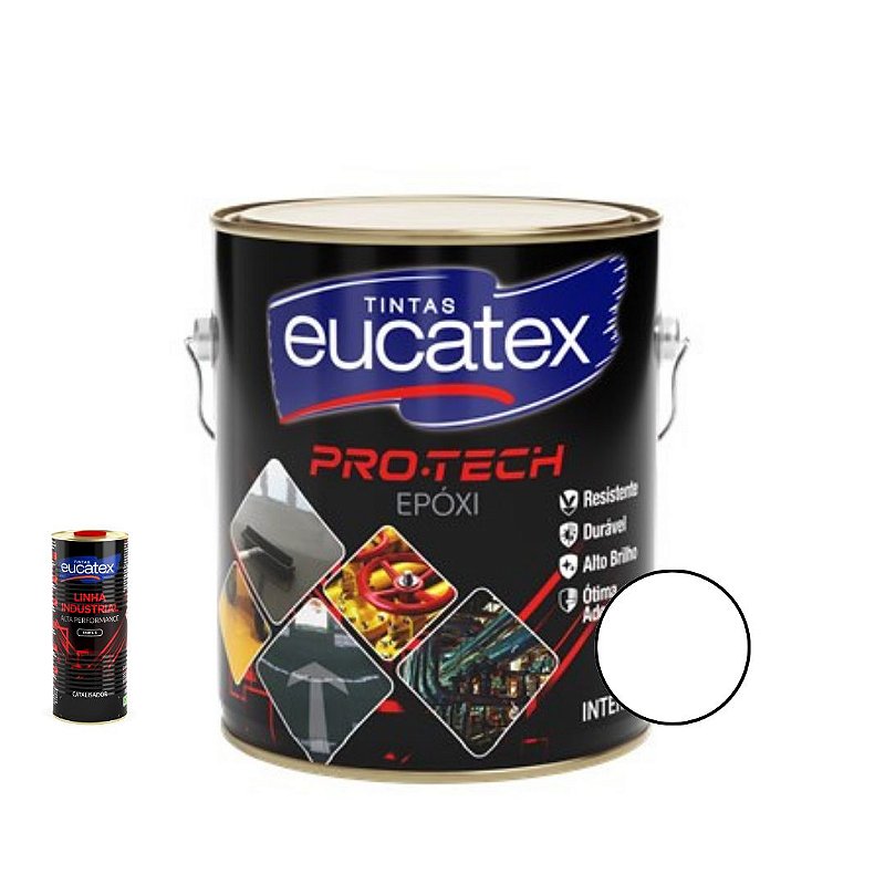 Tinta epóxi Pro Tech - Branco - Eucatex