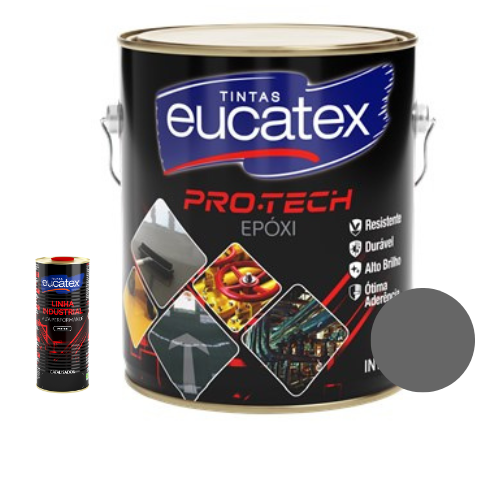 Tinta epóxi Pro Tech - Cinza Escuro - Eucatex