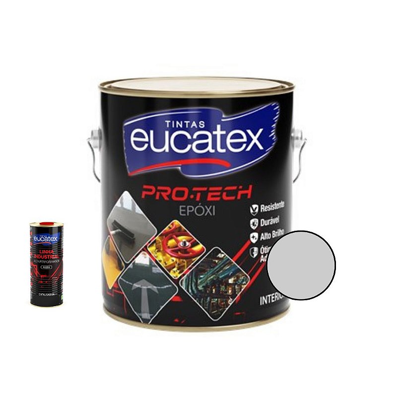 Tinta epóxi Pro Tech - Cinza Claro - Eucatex