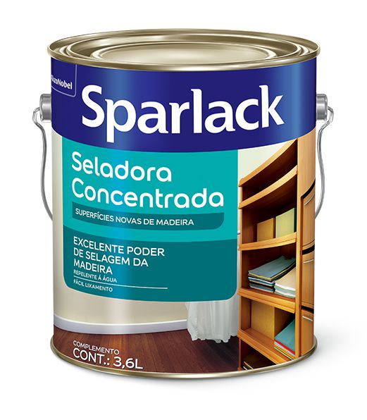 Seladora Concentrada Acetinada Transparente 900ml - Sparlack