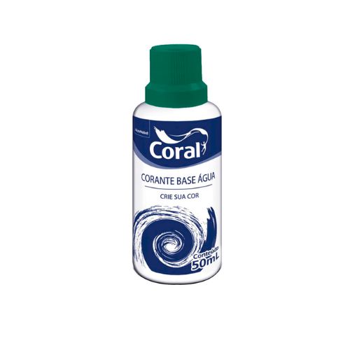 Corante Verde 50ml - Coral