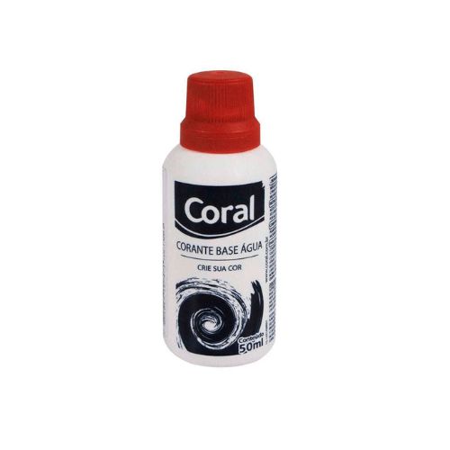 Corante Vermelho 50ml - Coral