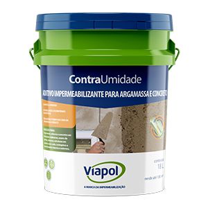 Aditivo Impermeabilizante Contra Umidade - 18L -Viapol