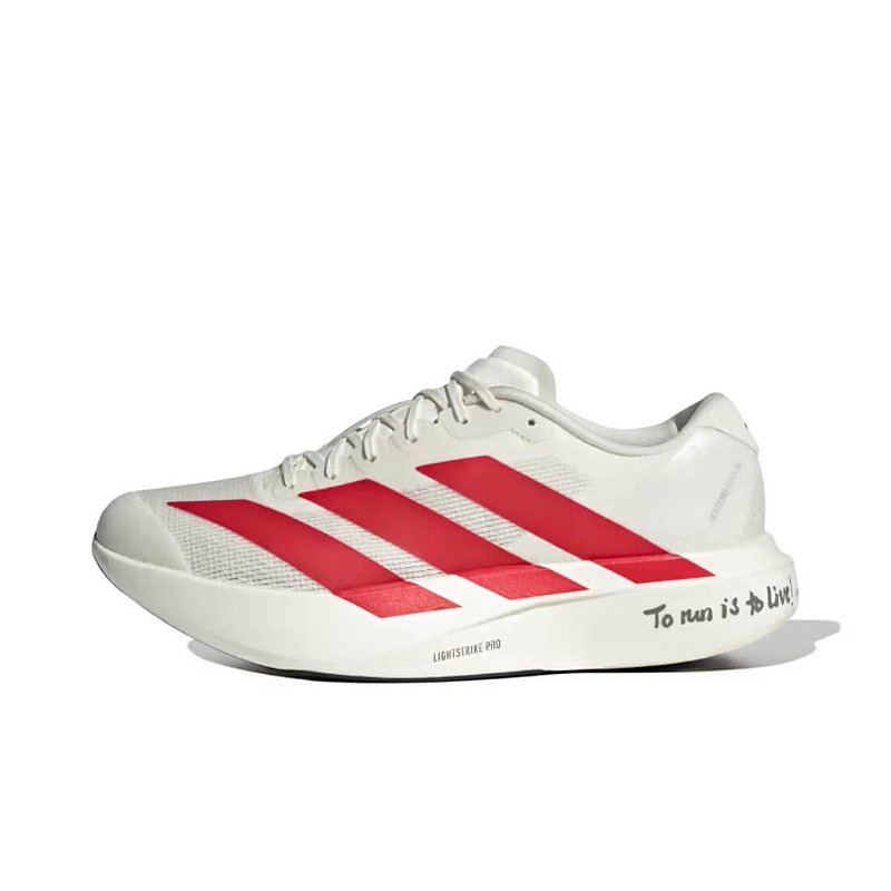 Tênis Adidas Adizero Evo SL White Red - JS1182 - Sportline Store