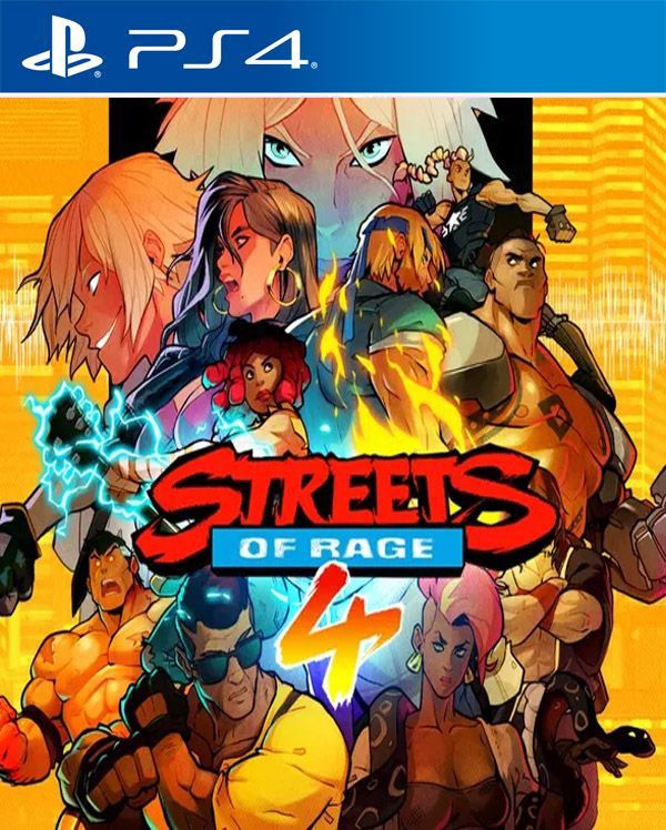 streets of rage 4 not on psn