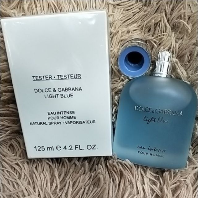 tester dolce gabbana light blue intense