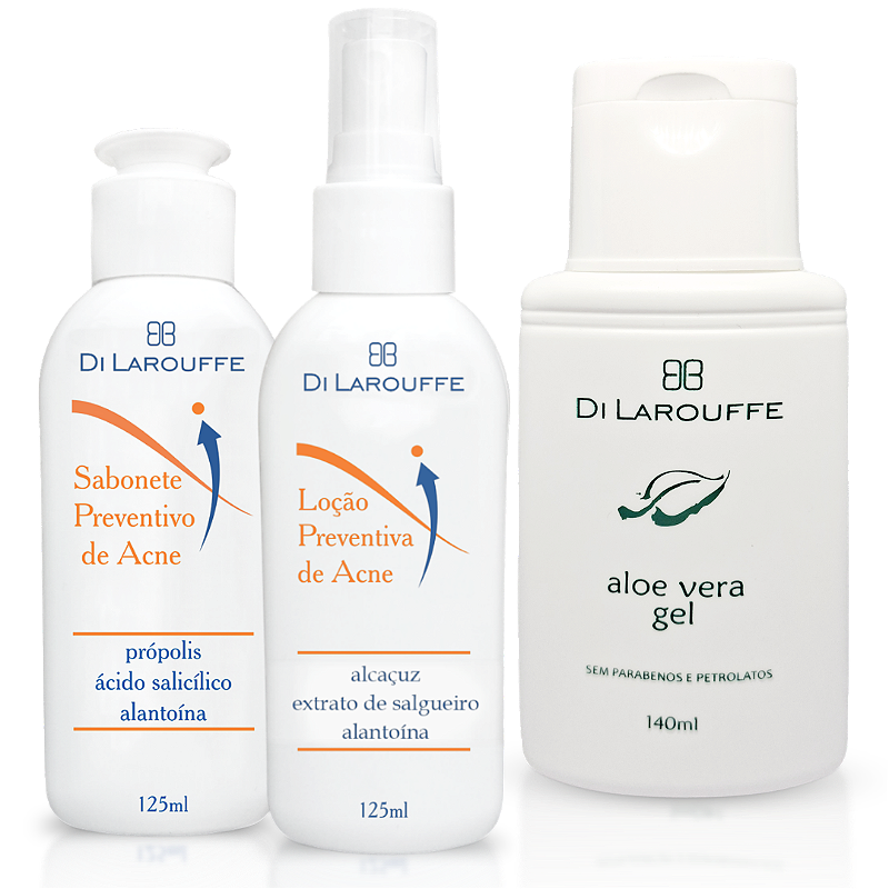 Kit Tratamento de Acne e Espinhas