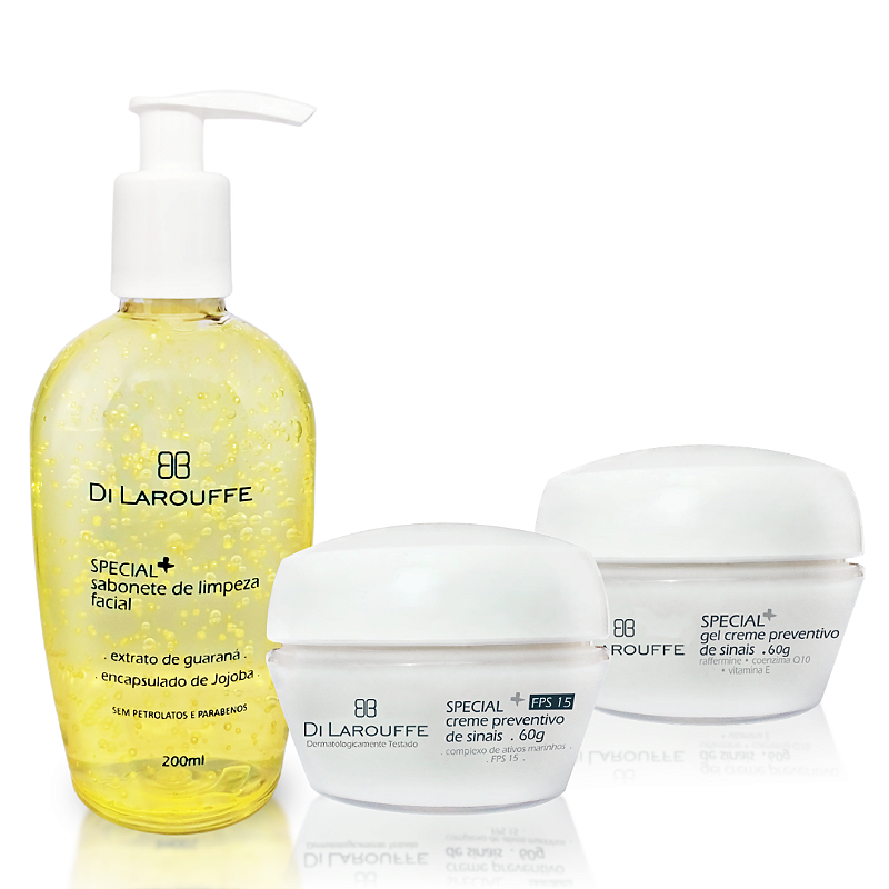 Kit Facial Antissinais com Proteção