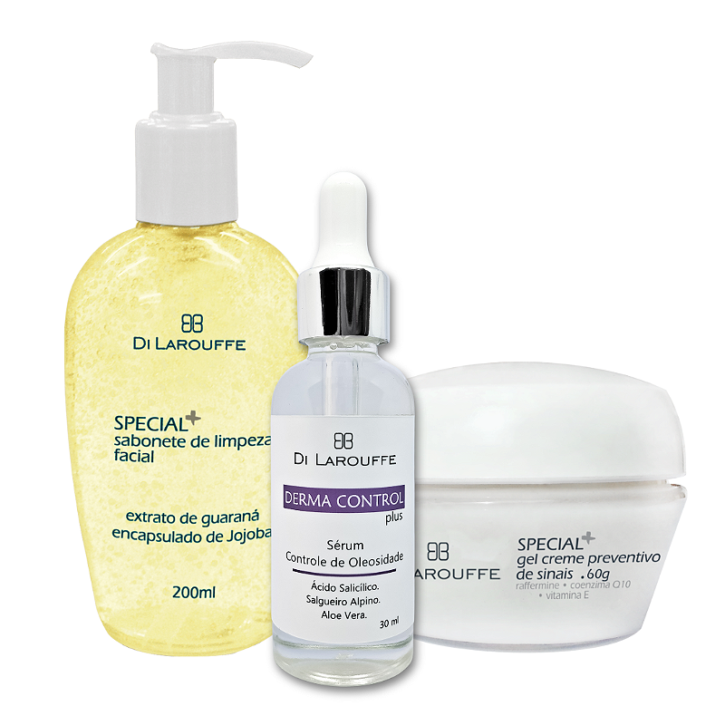 kit Facial Antioleosidade - Pele Madura
