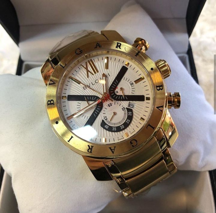 relogio masculino bvlgari