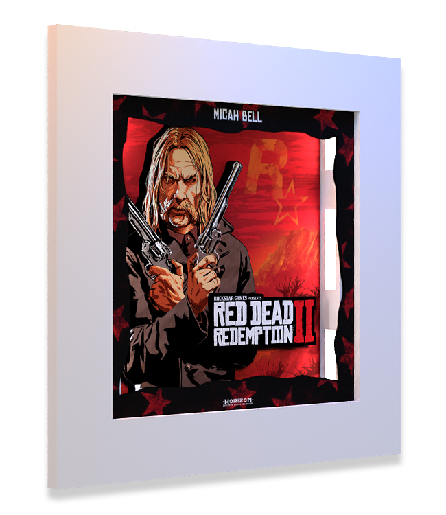 Quadro 25x25 Red Dead Redemption 2 - Arthur Morgan - Horizon