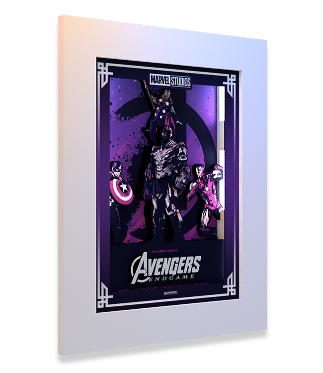 Quadro 32x45 Marvel Avengers - Endgame - Horizon - Quadros