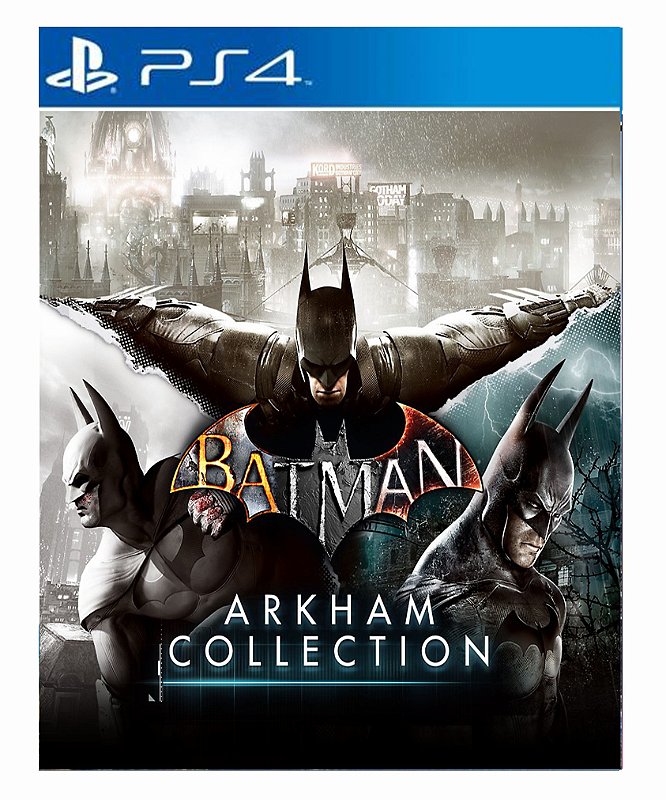 Jogo Ps4 Batman Arkham Collection Eur Midia Fisica