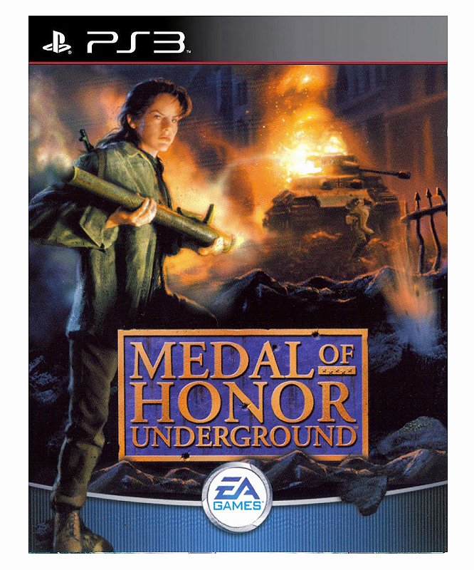Medal of Honor Underground (Classico Ps1) Midia Digital Ps3 - WR