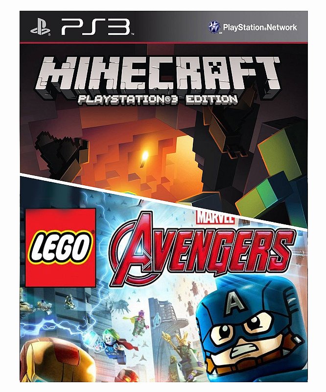 Jogos Infantis Playstation 3 PS3 Minecraft Lego Sonic Ben 10 Omniverse e  outros