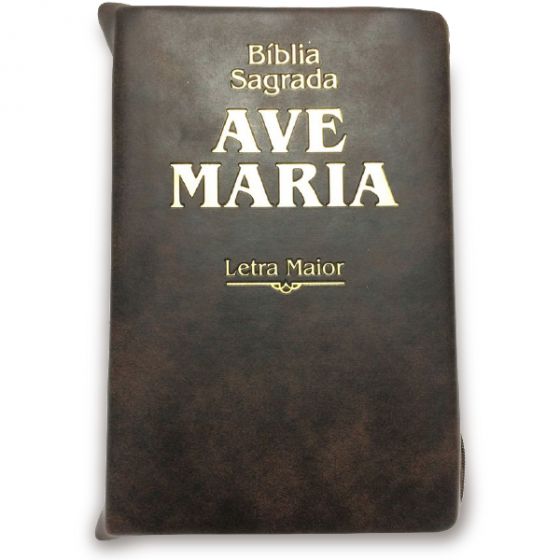 Biblia Sagrada Ave Maria Letra Maior Loja Mensageiros