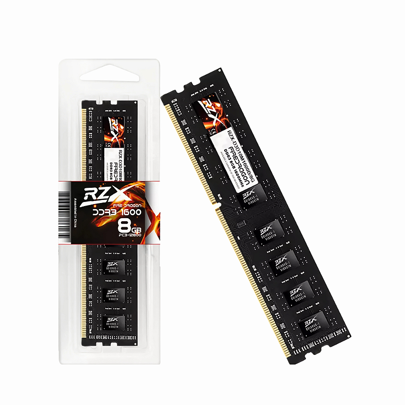 DDR3 8GB 1600MHz メモリ 2枚セット　W3U1600-8G Memória RAM 8GB DDR3 1600MHz para Desktop - Lojas Wiki - Os