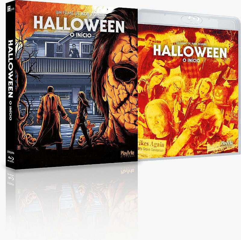 ハロウィン DVD セット Blu-Ray + DVD Halloween - O Início - The Originals
