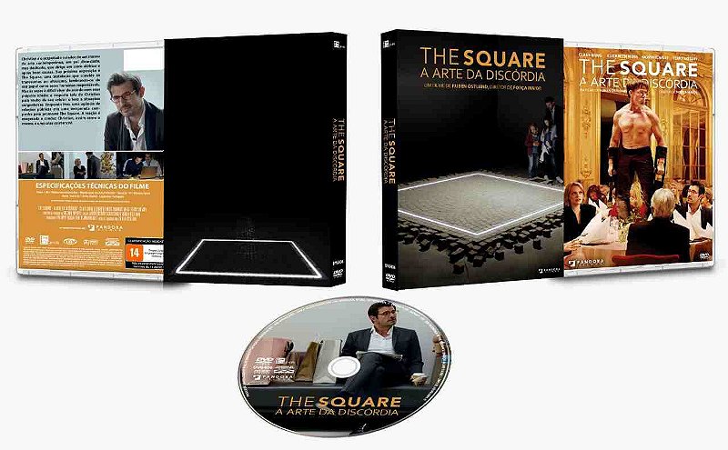 DVD The Square A Arte da Discórdia - The Originals