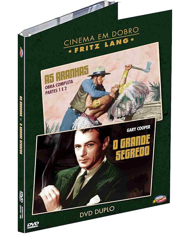 Dvd Duplo Cinema Em Dobro Fritz Lang - The Originals
