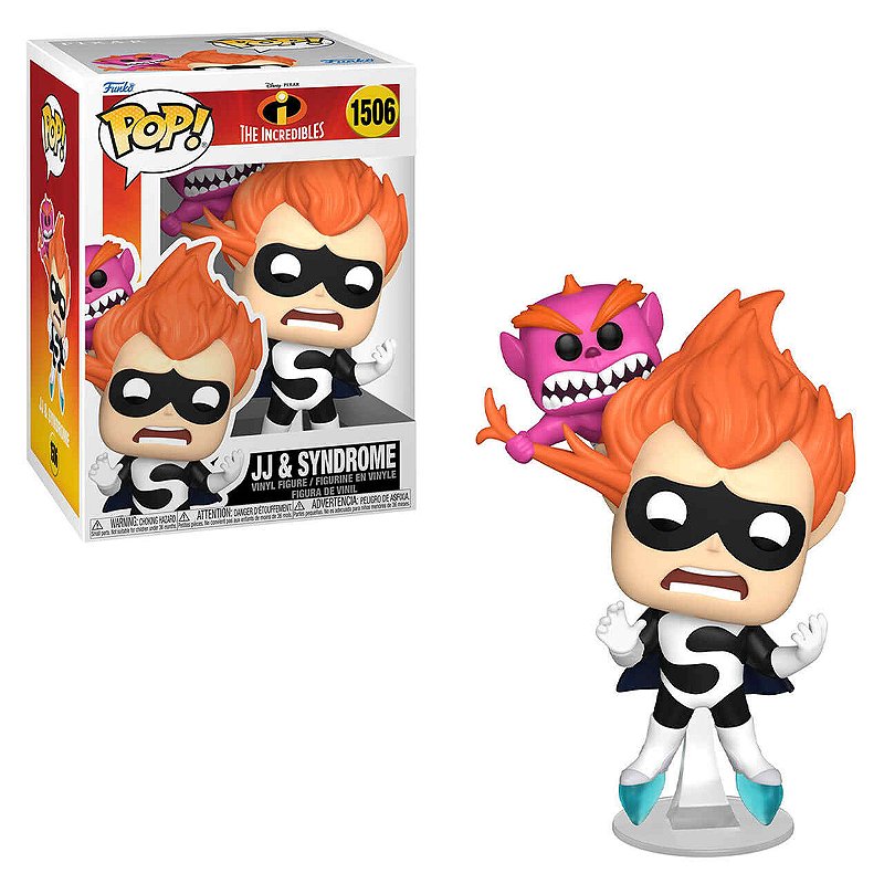 Funko Pop! Os Incríveis 20th Anniv JJ e Syndrome 1506 - The Originals