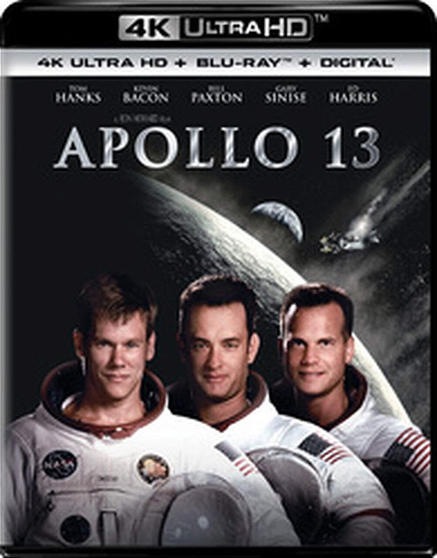 4K UHD Apollo 13 Do Desastre ao Triunfo - The Originals