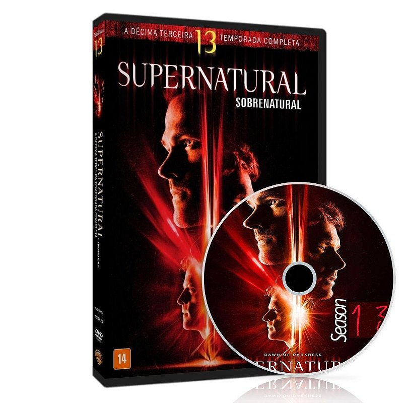 Dvd Box - 13 Temporada - Supernatural - 5 Discos - The Originals
