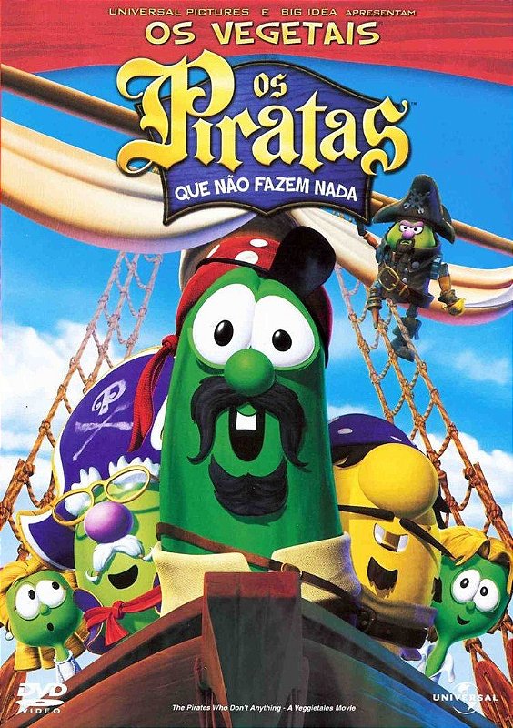 Dvd - Os Vegetais E Os Piratas Que Não Fazem Nada - The Originals