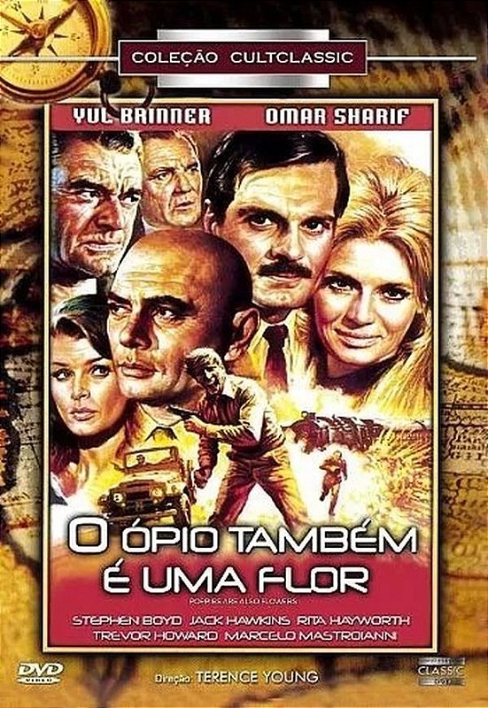 Dvd - O Ópio Também É Uma Flor - Yul Brinner - The Originals