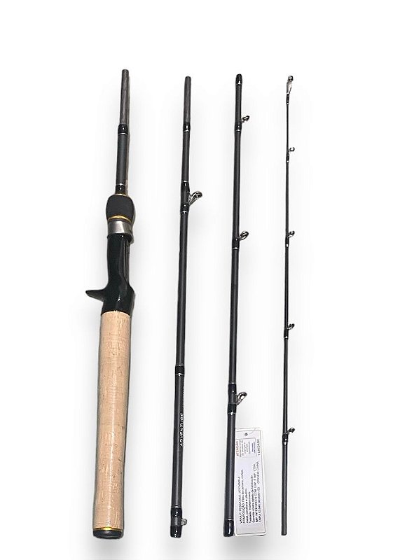 Vara Intergreen Adventure 4 partes ADC56MR-4 cabo cortiça 8-17lb 1