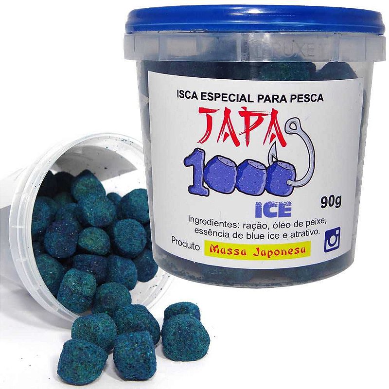 Massa Japonesa Japamil Ice 90g - Martinelli Pesca e Náutica - As