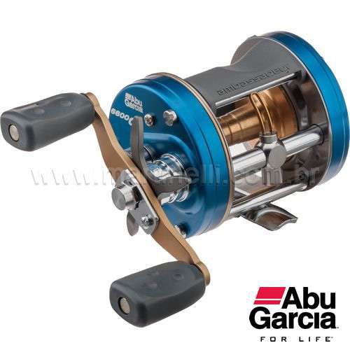 Carretilha Abu Garcia Ambassadeur 6600 C4 Sueca - Direita - Perfil