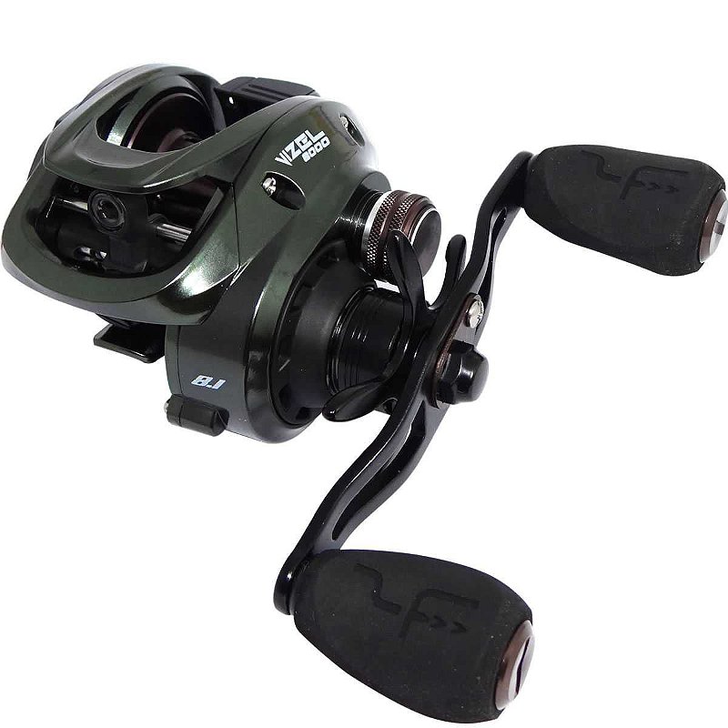 Carretilha Saint Vizel 8000LH - Esquerda - Martinelli Pesca e