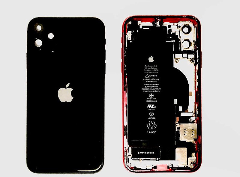 Carcaça Completa Traseira Apple Iphone 11 ( A2111 / A2223 / A2221