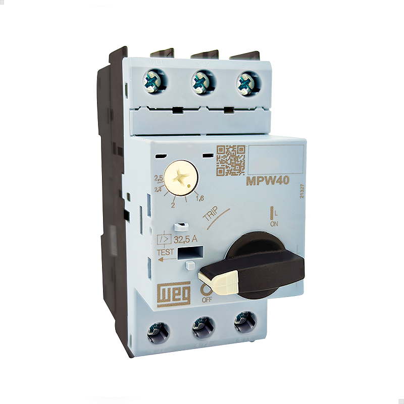 Disjuntor Motor Mpw40 Weg Ajuste 1,6 A 2,5amp Mpw40-3-d025