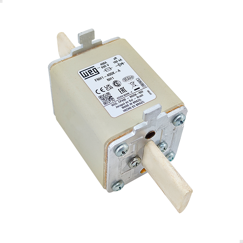 Fusivel Nh Ar Tamanho 1 Tipo Faca Weg Ultra Rápido 400a 100ka Em