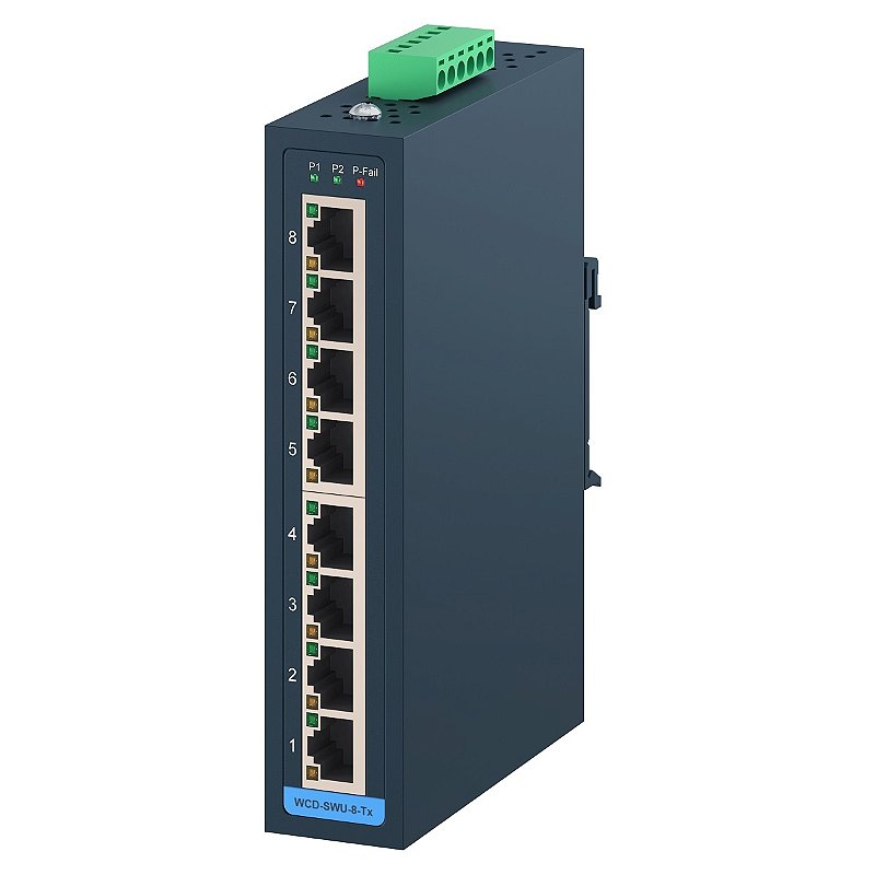 Switch Weg Industrial Ethernet - 8 portas - Unitek Comércio ...