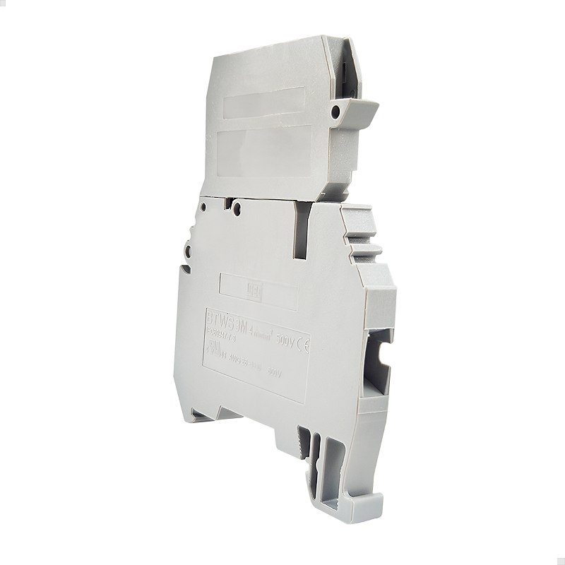 【PSA9.10 5連番】UGM9-068 Borne Fusível Weg 4mm² 10A Tipo Parafuso Cinza BTWS - Unitek
