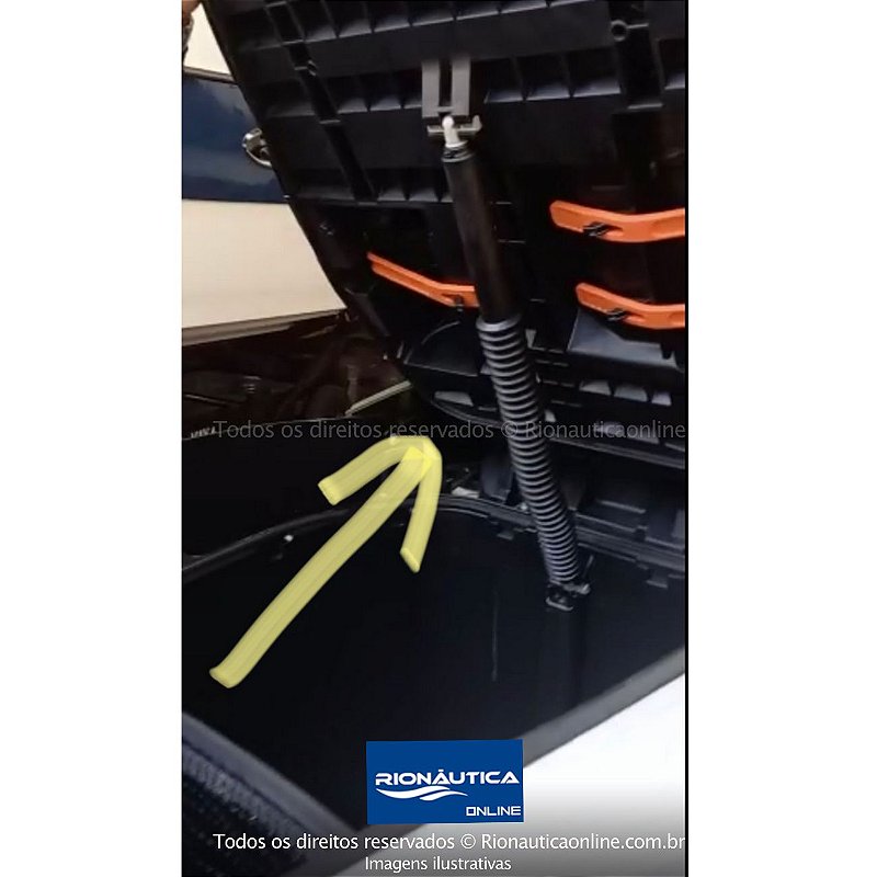 Amortecedor Capo Frontal Sea Doo Fish Pro 269502426 - Rionautica