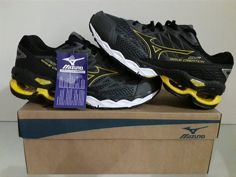 Mizuno wave cheap creation amarelo