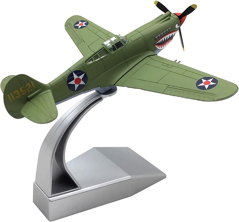 P-40 (METAL) - ESCALA 1:72 - Loja Águias de Aço
