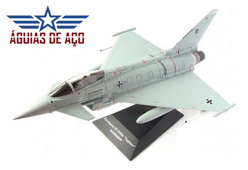 Raríssimo! Eurofighter Typhoon - Metal - 1:72 - Loja Águias de Aço