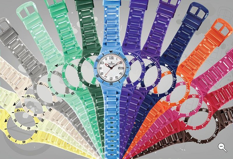 Relógio Champion Troca Pulseira (5 Pulseiras) Cp38086x 17578 - Ponto Mania  | O tempo todo com você!