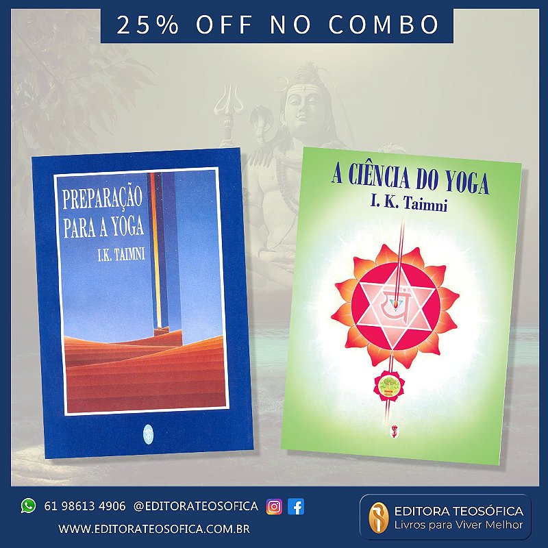 COMBO: Yoga - I. K. Taimni - Editora Teosófica